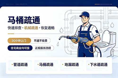 华蓥马桶疏通