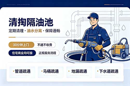 华蓥清掏隔油池