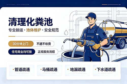 华蓥清理化粪池